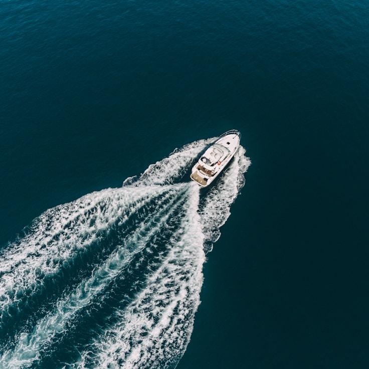 Corporate retreat on yacht